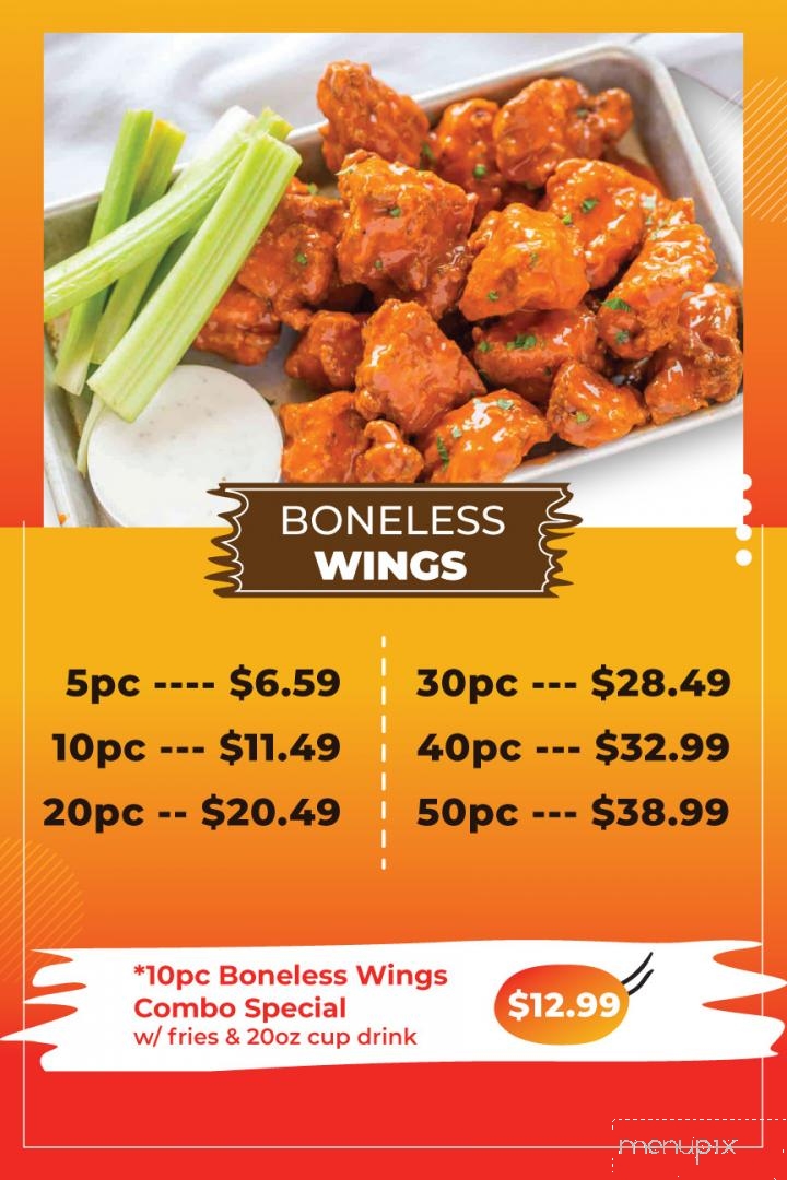 America's Famous Wings - Los Angeles, CA menu_pic