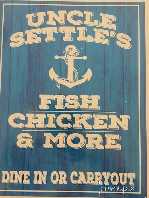 Uncle Settle's Fish Chicken and More - Clarksville, TN menu_pic