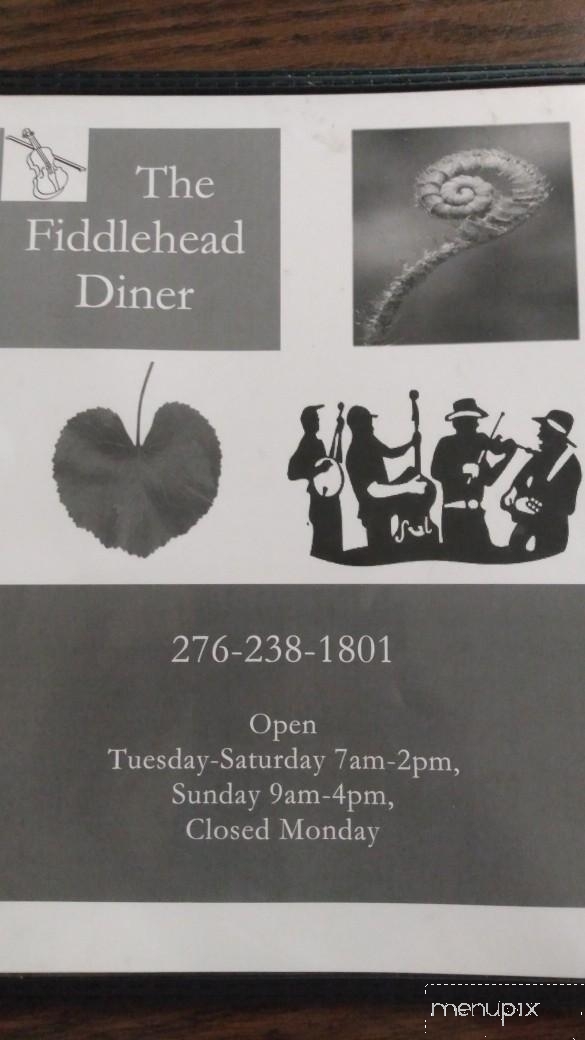 The Fiddlehead Diner - Galax, VA
