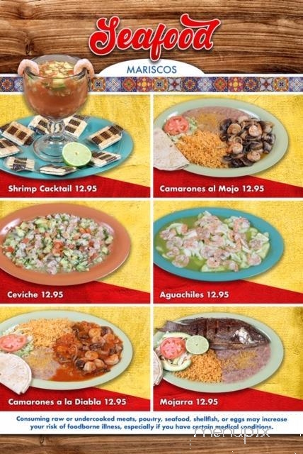 Taqueria Guadalajara - Columbus, OH menu_pic