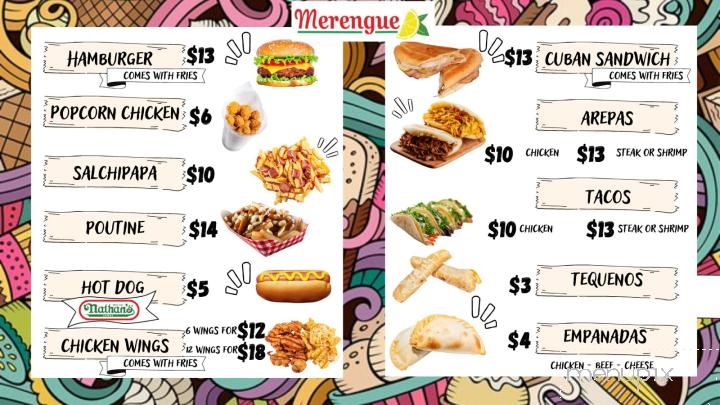 Merengue Restaurant - Hollywood, FL menu_pic