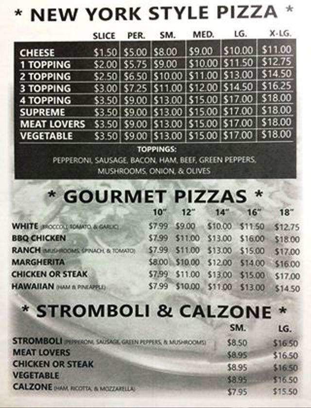 Mama Rosa - Gretna, VA menu_pic