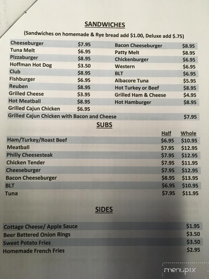 Village Inn - Harrisville, NY menu_pic