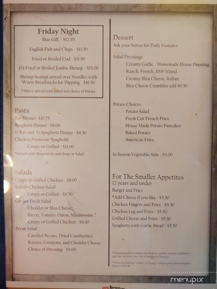 Walt's Tavern - La Salle, IL menu_pic