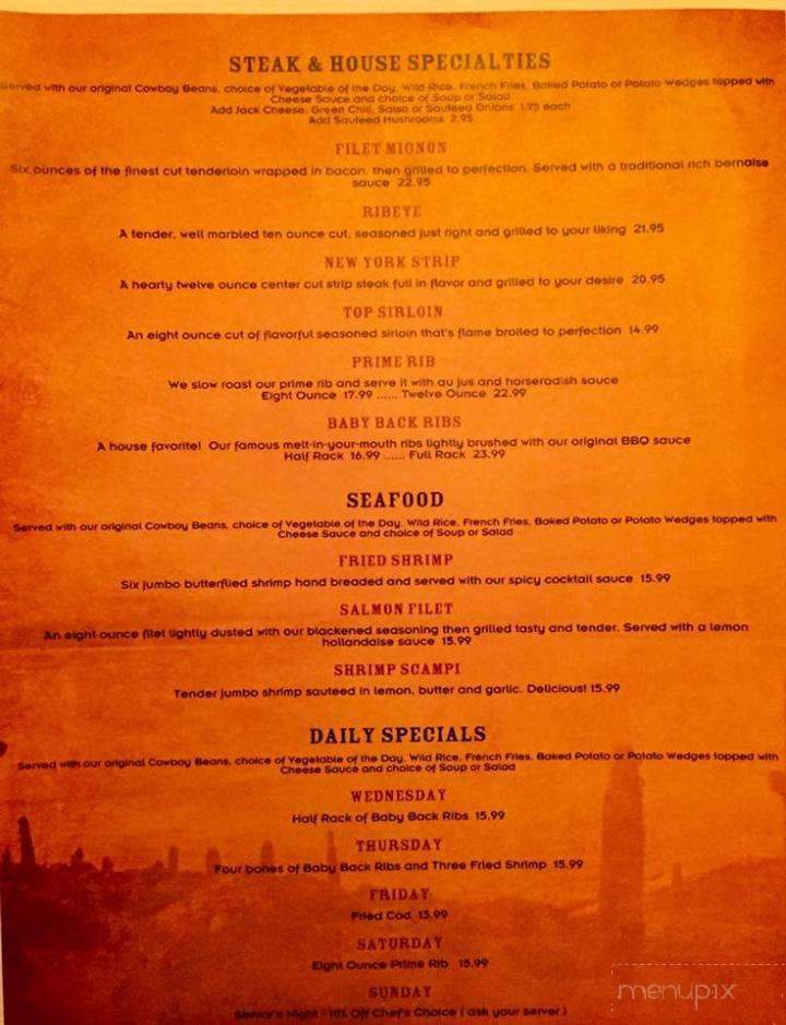 S&T's Bright Spot - Hereford, AZ menu_pic