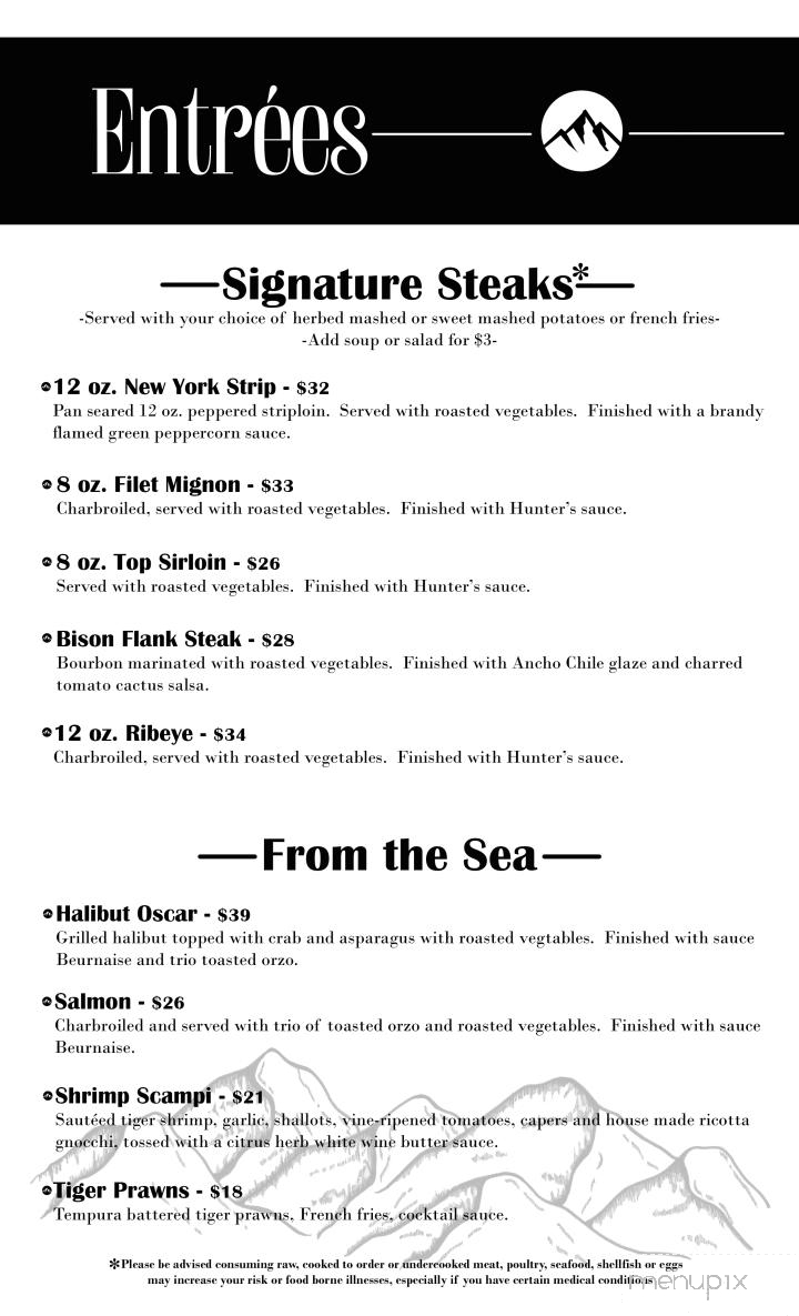 The Divide - Encampment, WY menu_pic