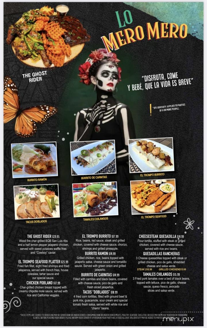 El Trompo - West Chester, OH menu_pic