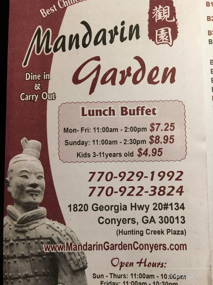Mandarin Garden - Conyers, GA