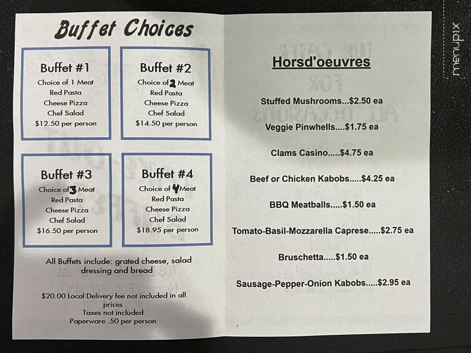 Gagsters Restaurant - Niagara Falls, NY menu_pic