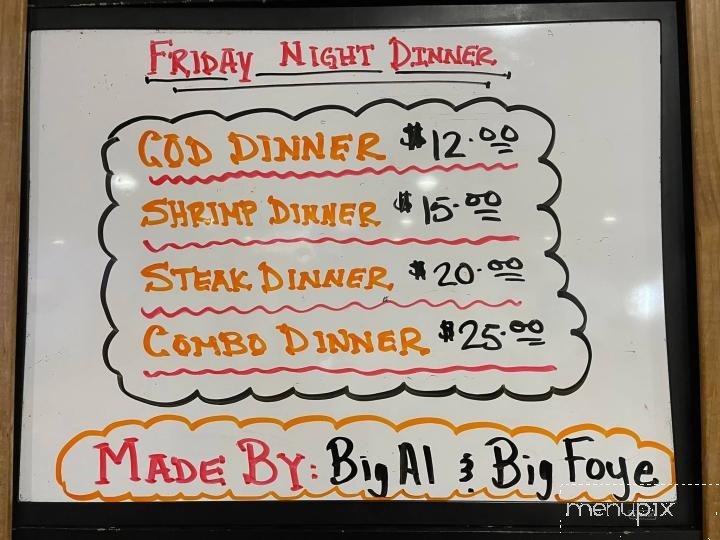 El Centro Moose Lodge - Imperial, CA menu_pic