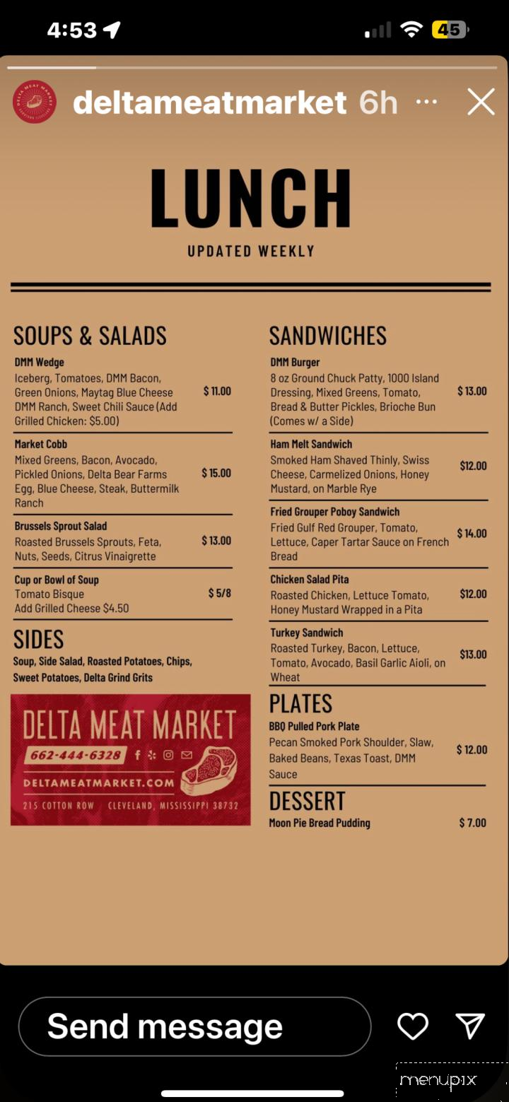 Fan and Johnny's - Greenwood, MS menu_pic