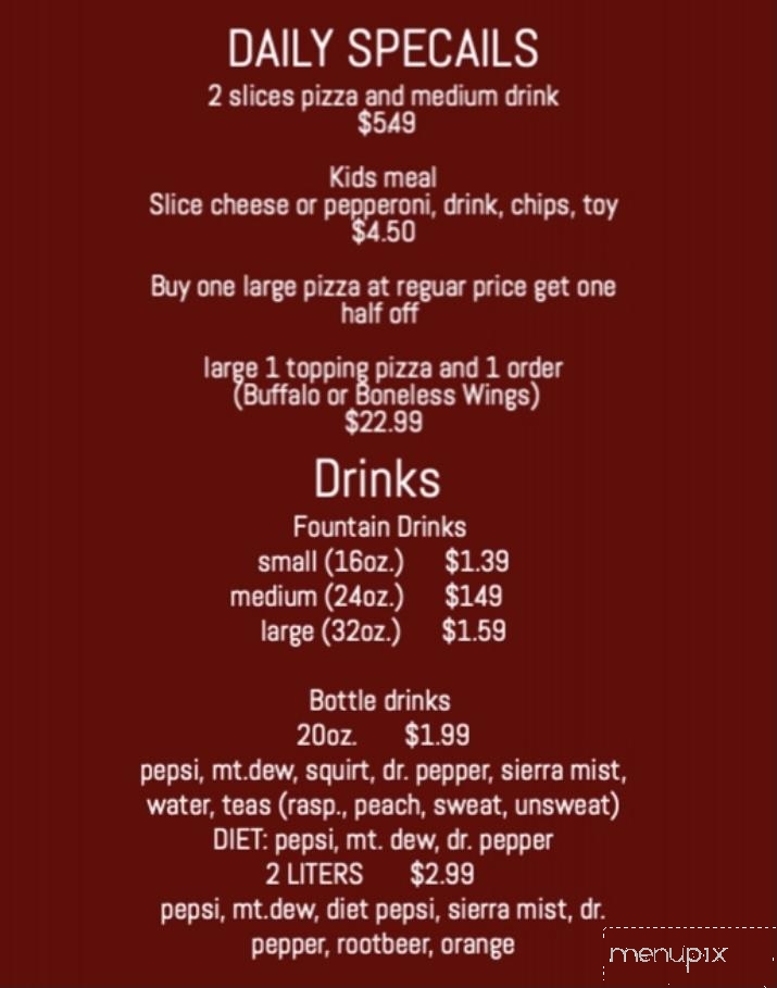 Pizza King - Wellsville, NY menu_pic