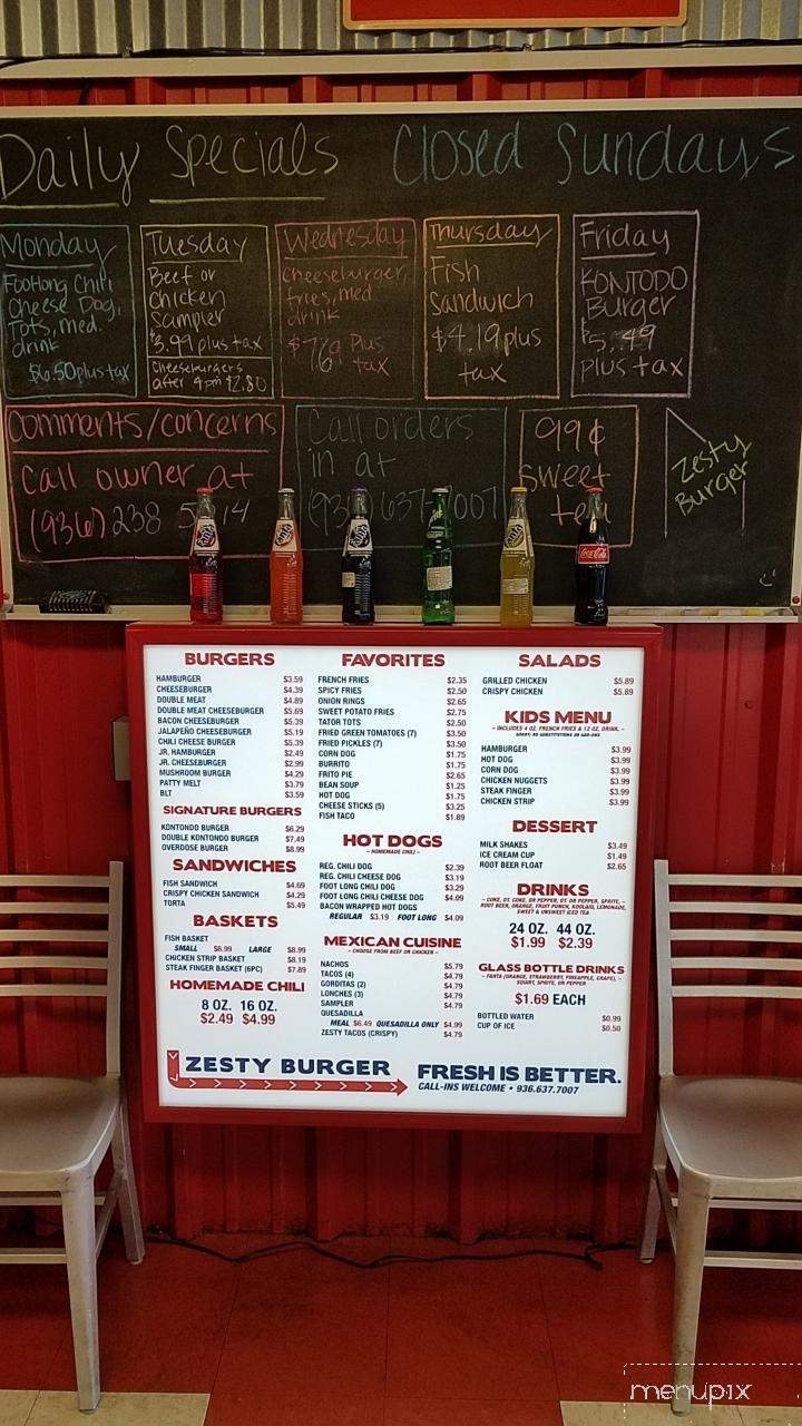 Zest-E Burger - Lufkin, TX