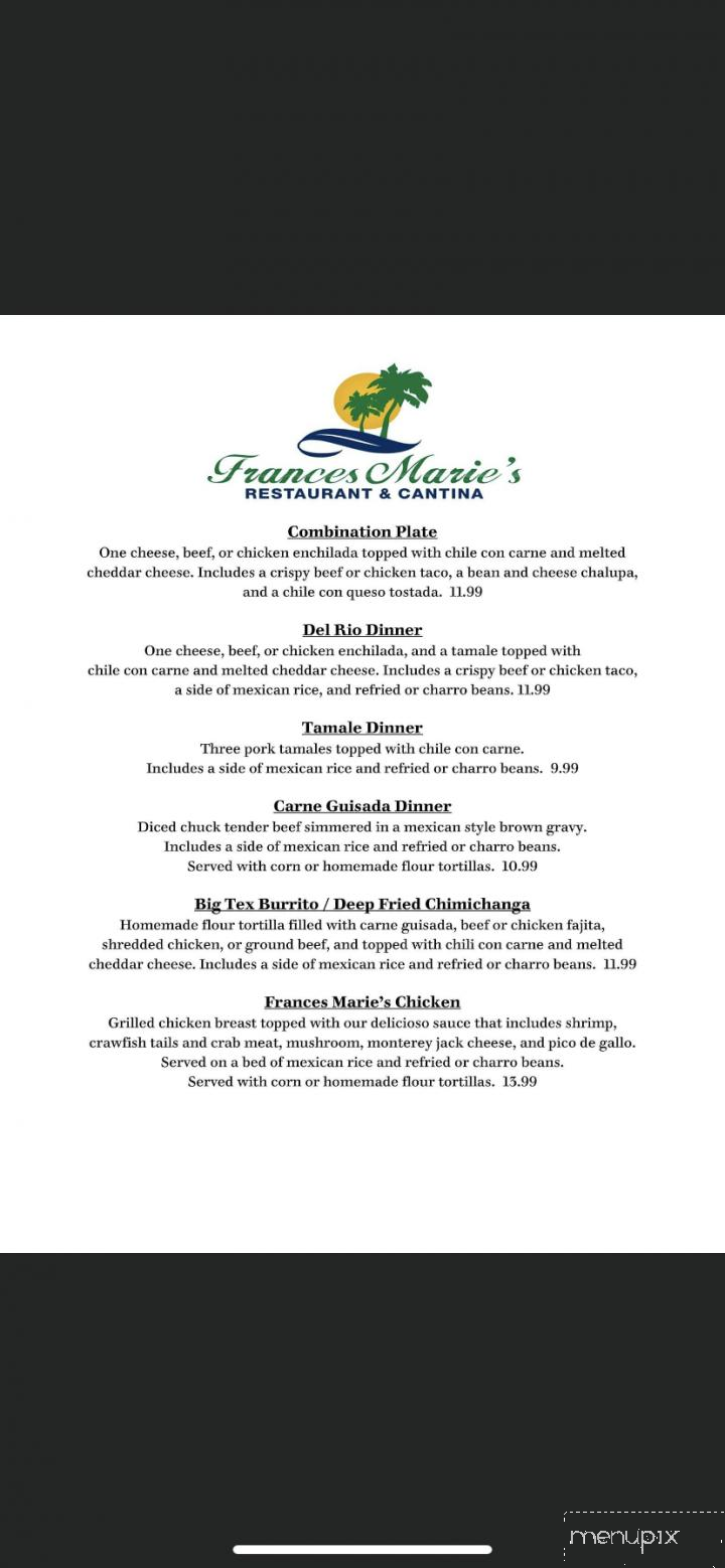 Frances Marie's Restaurant & Cantina - Victoria, TX