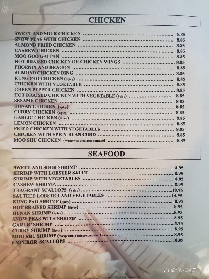 Great Wall Chinese Restaurant - Calhoun, GA menu_pic