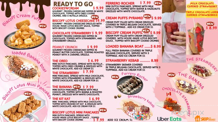 Choco N Dip - Edmonton, AB menu_pic