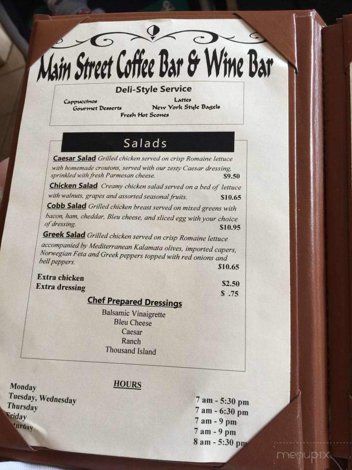 Main Street Coffee & Wine Bar - Bay City, TX