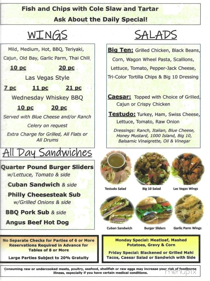 Turtle Tavern - Delray Beach, FL menu_pic