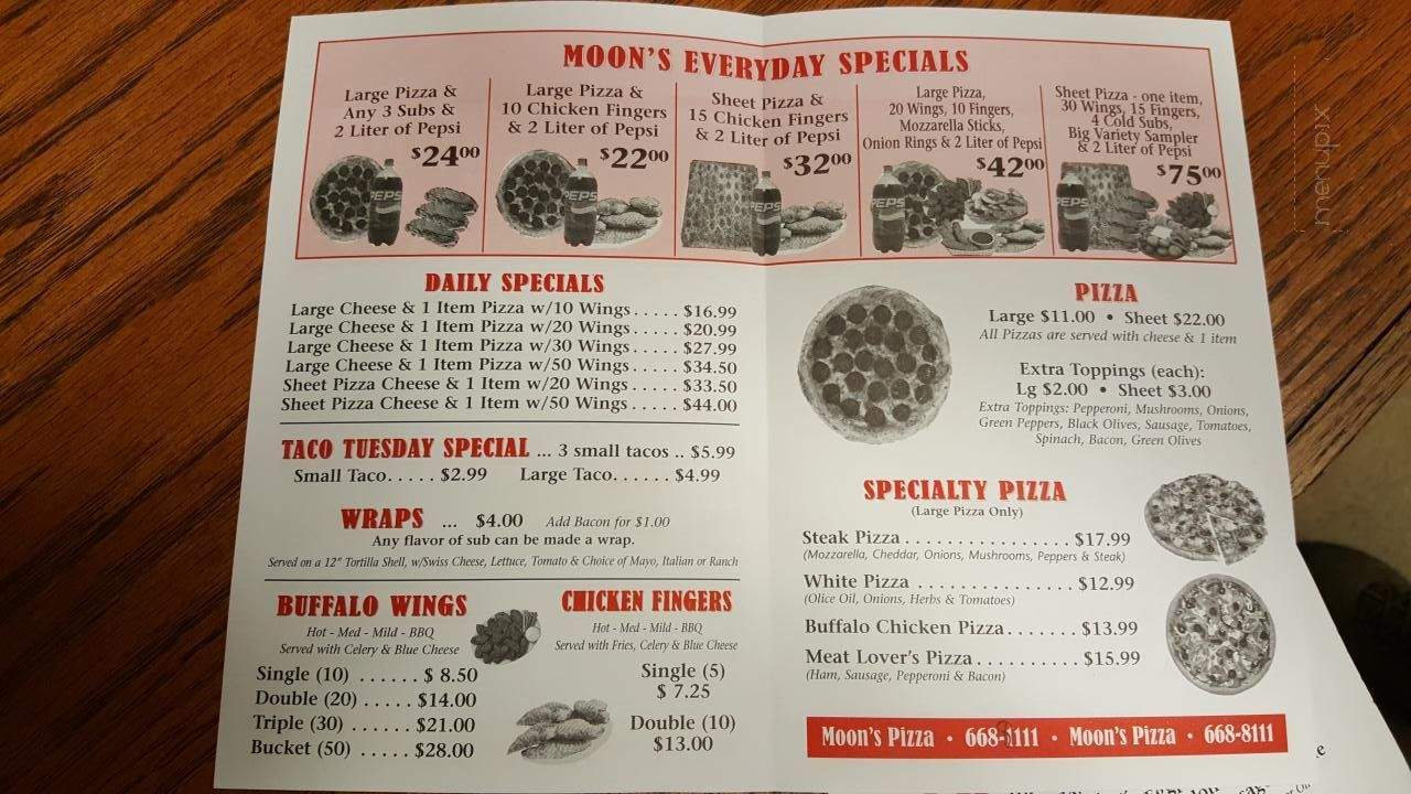 Moons Pizza - Depew, NY