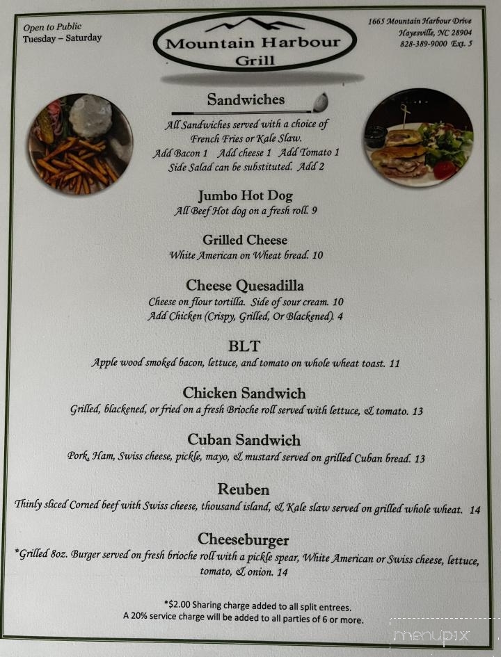 Mountain Harbour Grill - Hayesville, NC