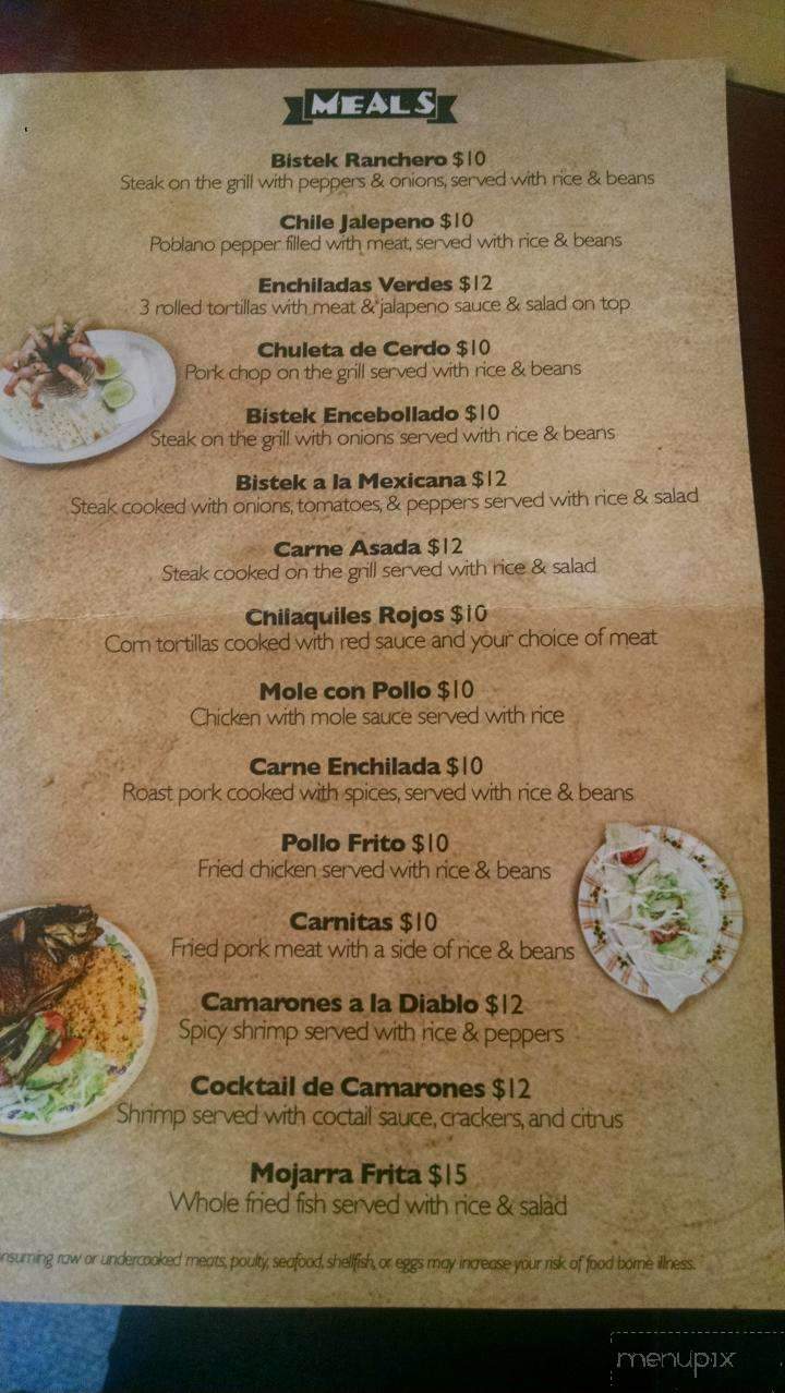 El Super Taco - Easton, PA menu_pic