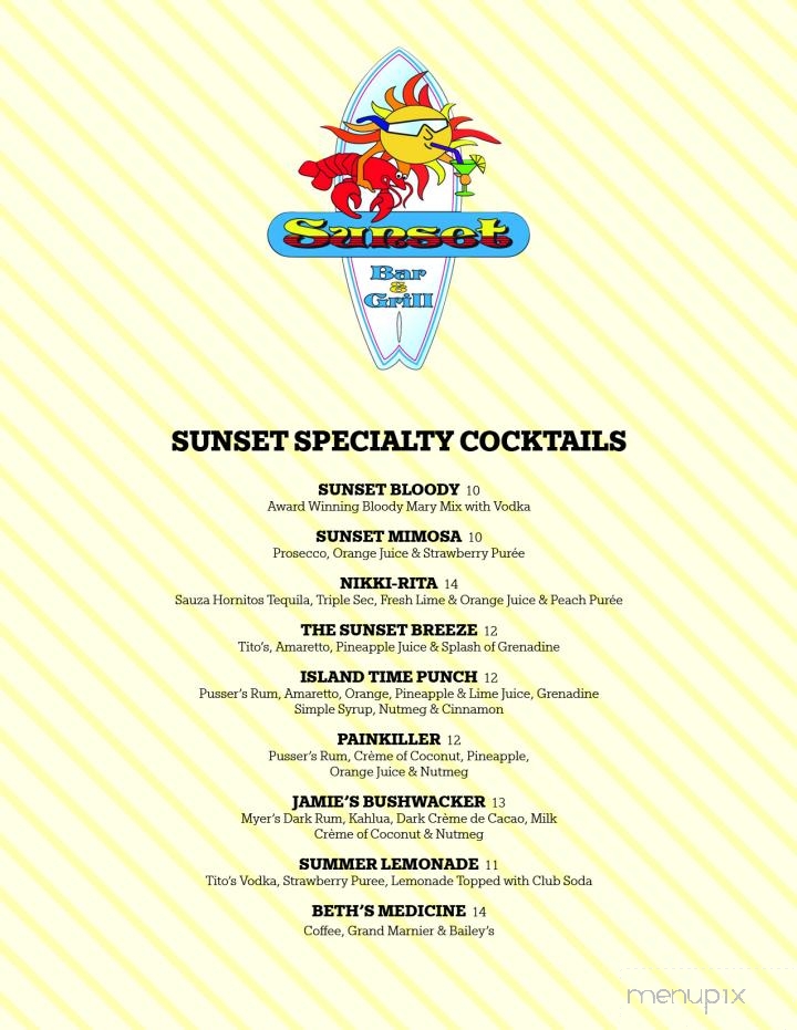 Sunset Bar & Grill - Old Orchard Beach, ME