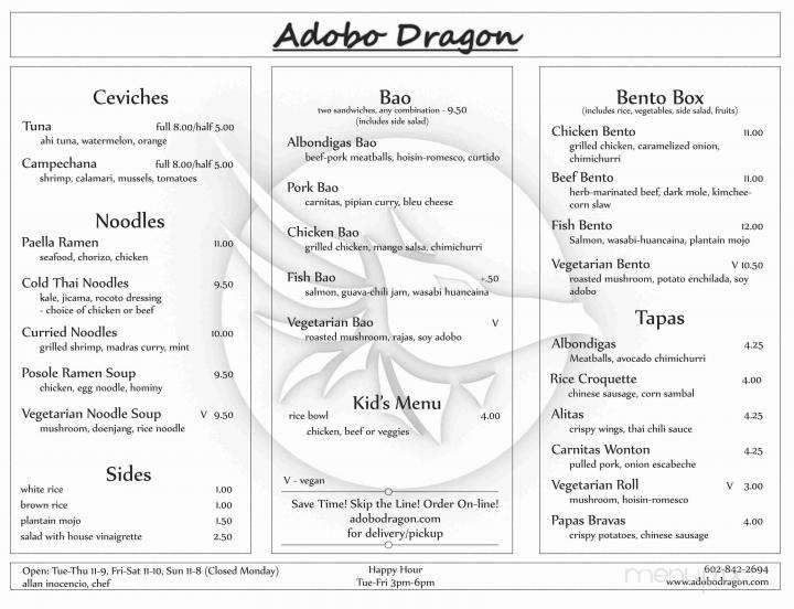 Adobo Dragon - Phoenix, AZ