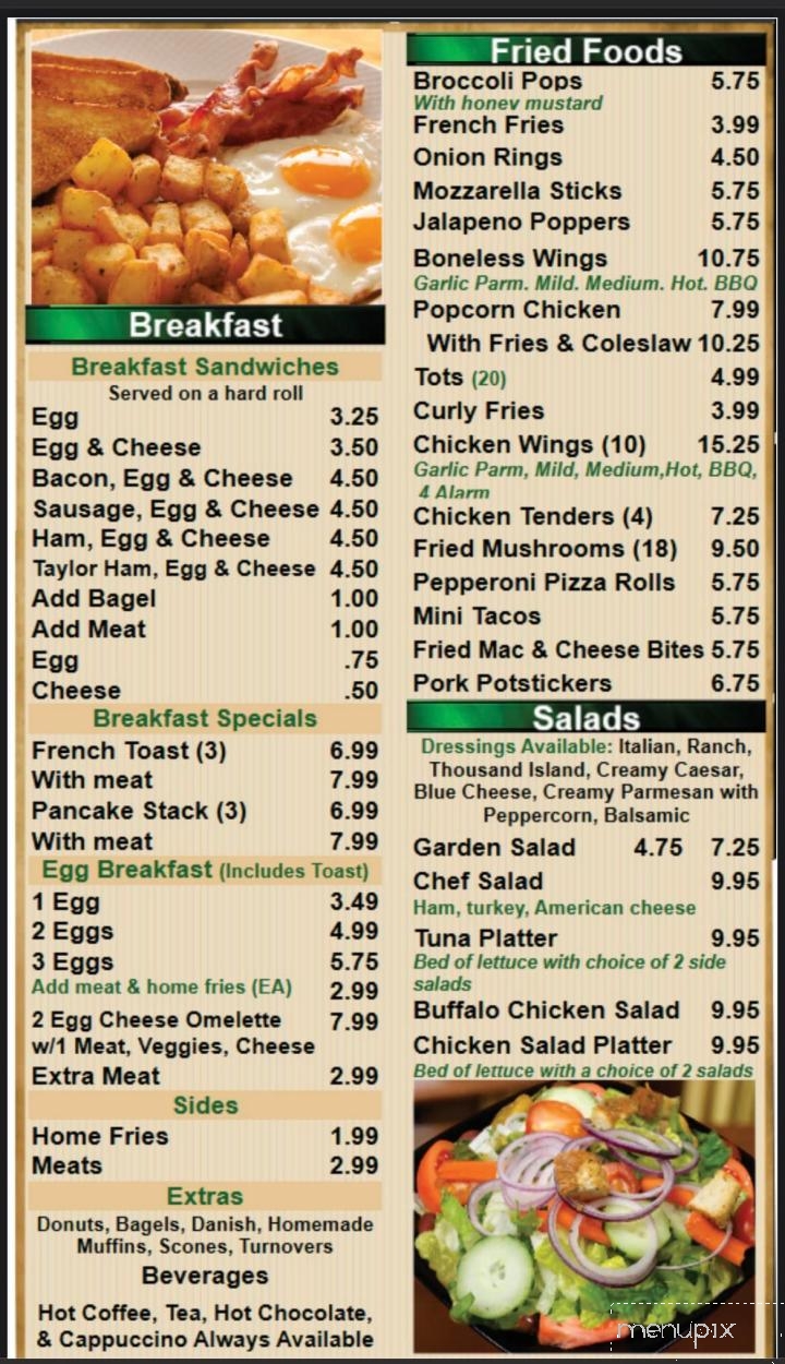 Bean's Country Store - Queensbury, NY menu_pic