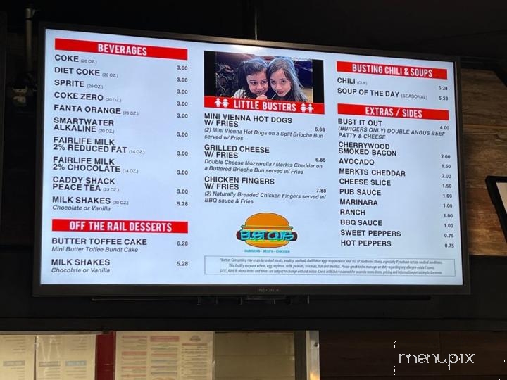 Bust Outs - Chicago, IL menu_pic