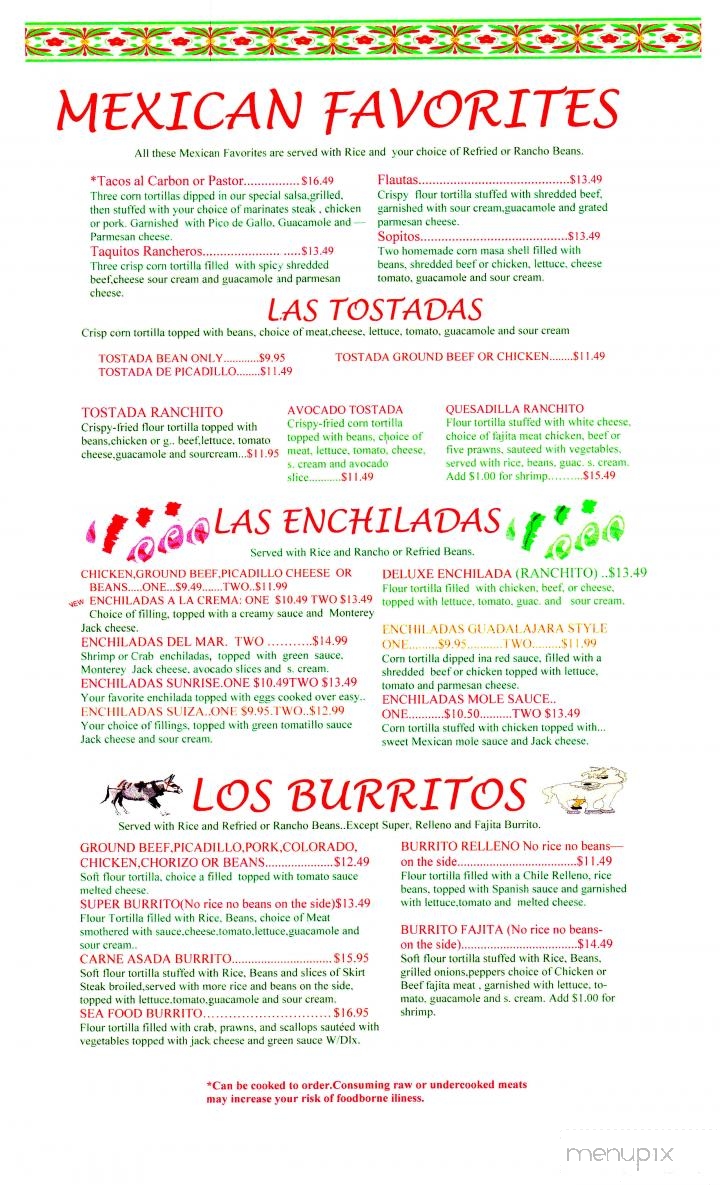 Ranchito Mexican Restaurant - Milton, WA