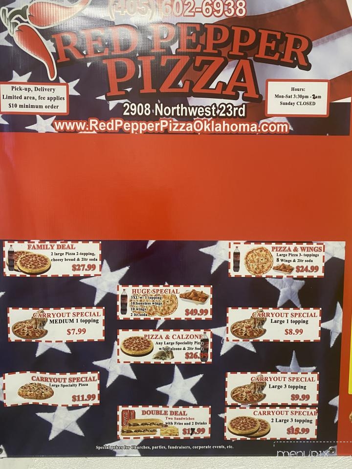 Red Pepper Pizza - Oklahoma City, OK