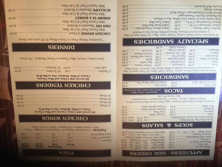 Mayback's Deli - Tonawanda, NY menu_pic