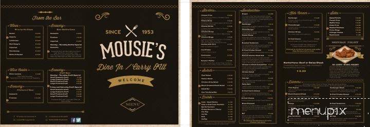 Mousie's - Connersville, IN menu_pic