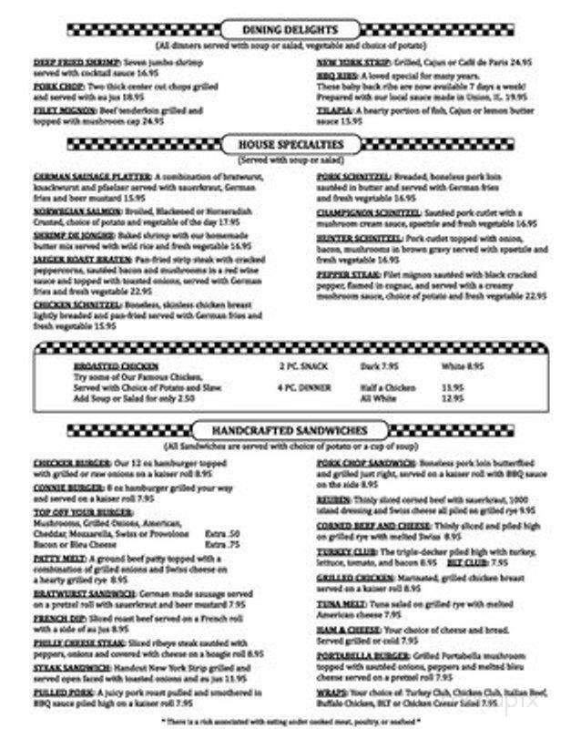 Checker's II - Union, IL menu_pic