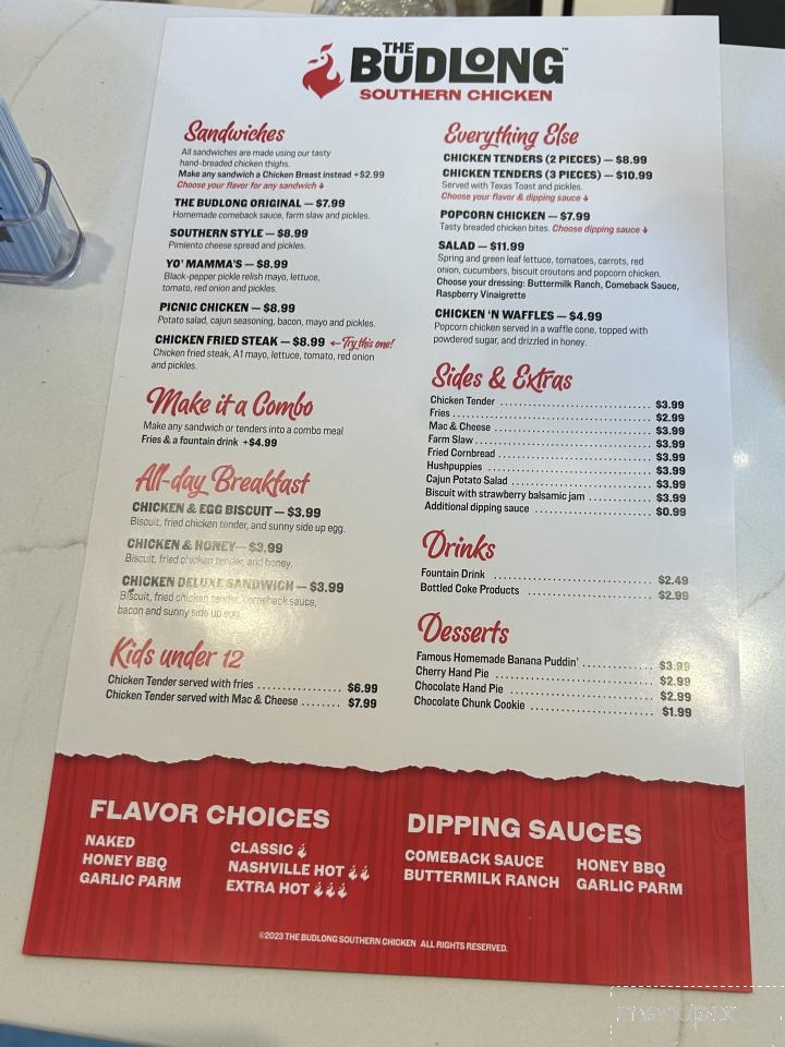 Budlong Southern Chicken - Oak Brook, IL menu_pic