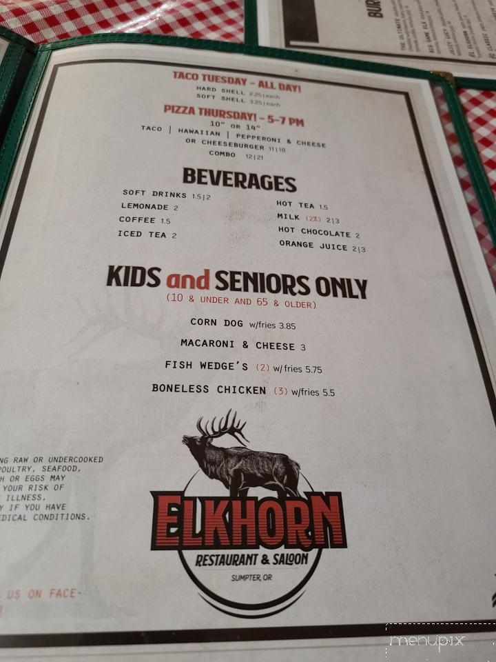 Elkhorn Saloon - Sumpter, OR