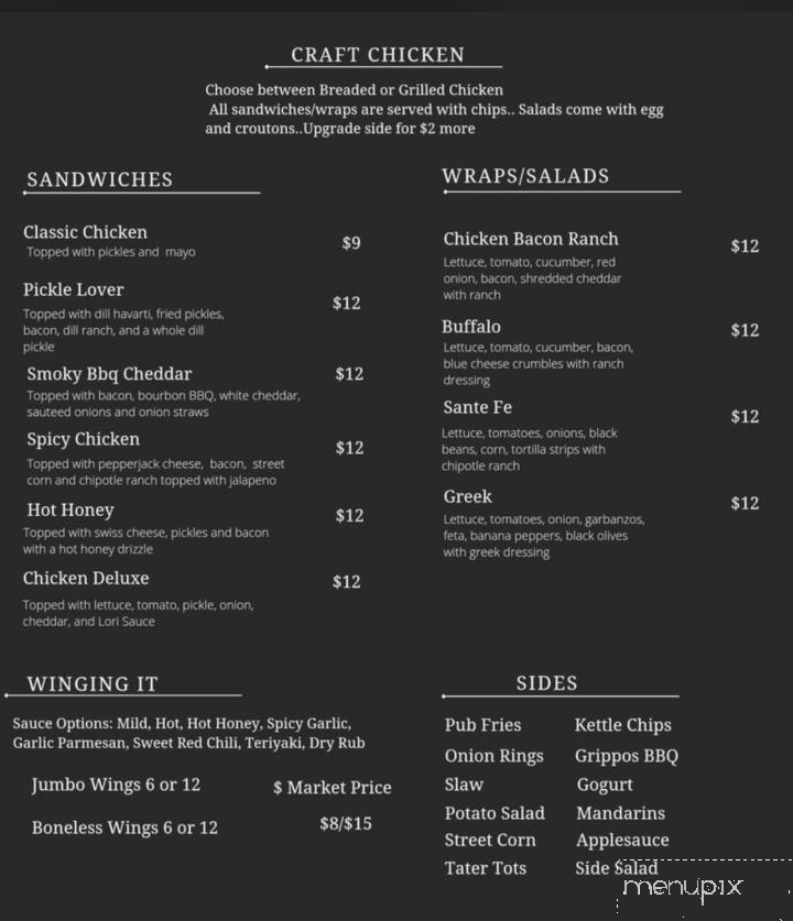 Lori's American Grille - Goshen, OH menu_pic