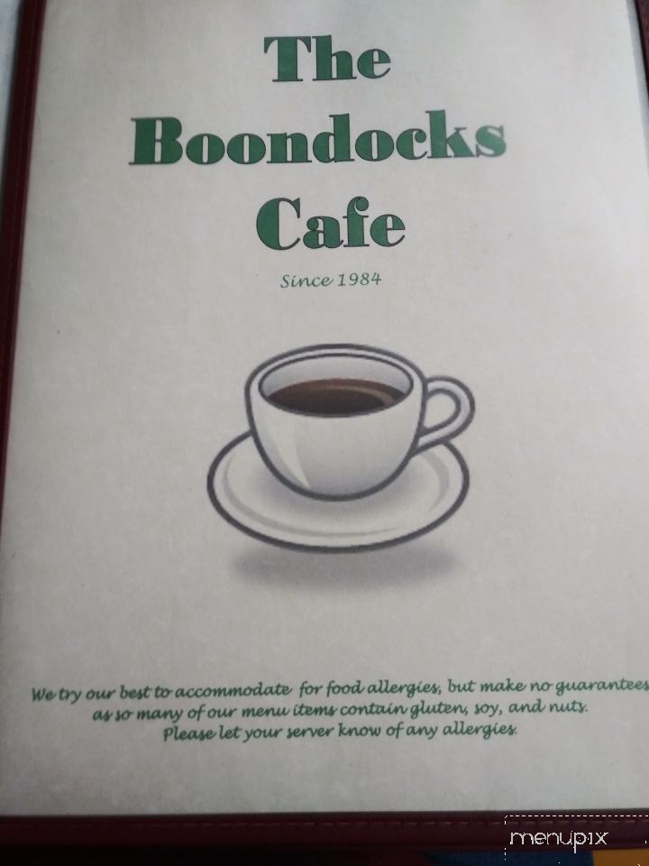 Boondocks Cafe - Wadena, MN