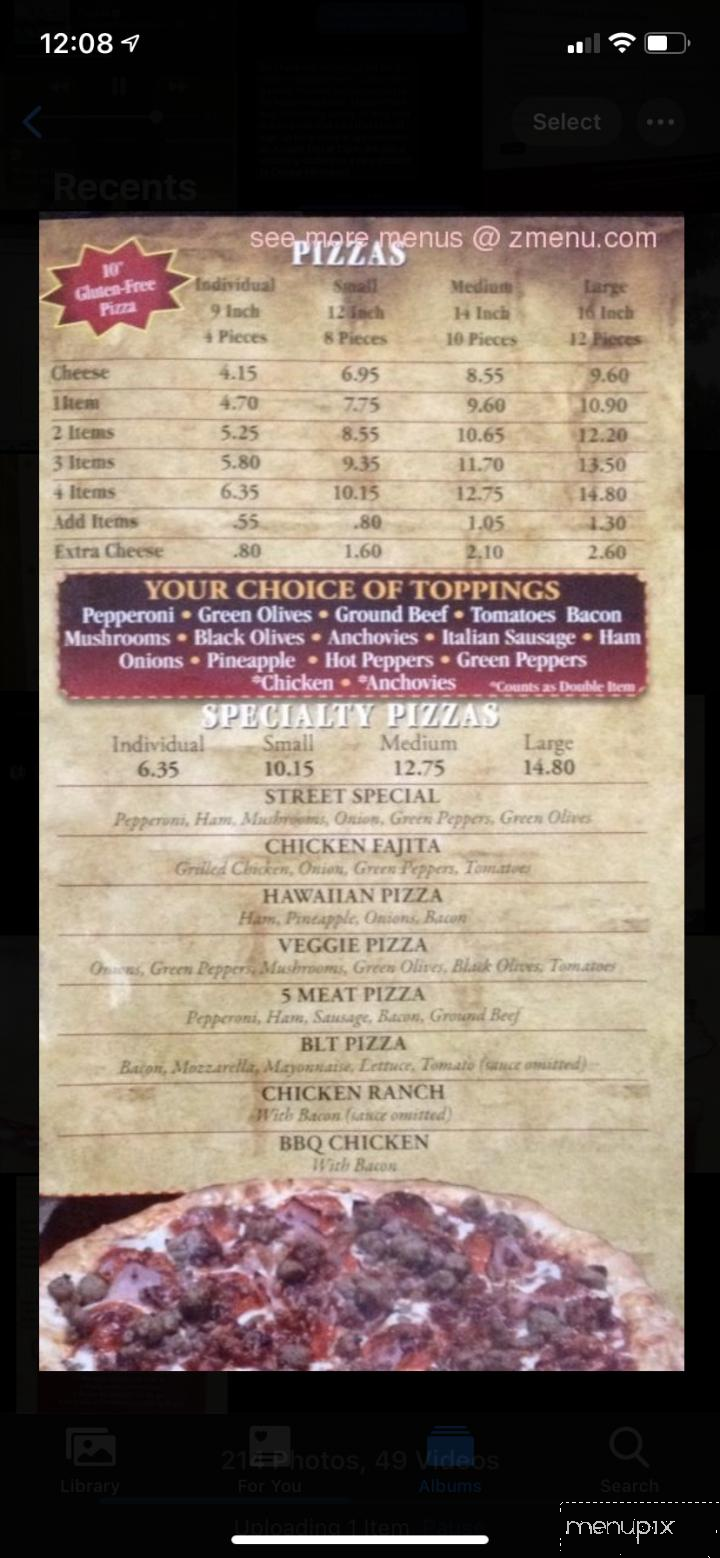 Main Street Pizza - Ovid, MI menu_pic