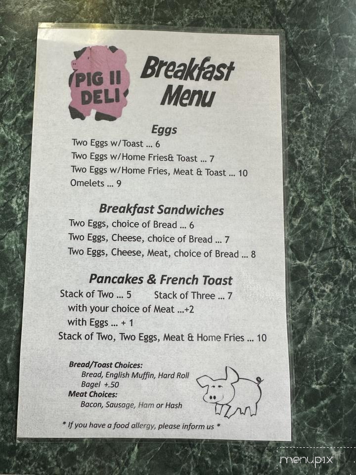 Pig II Deli - Indian Lake, NY