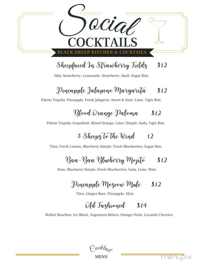 Black Sheep Kitchen & Cocktails - Riverbank, CA