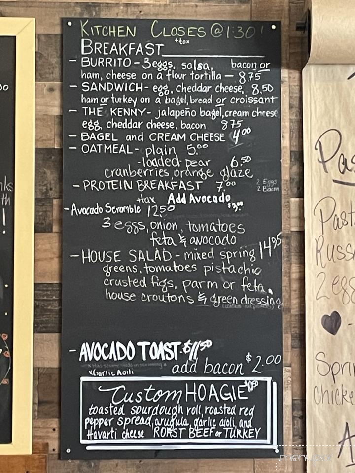 Perkin' Up Coffee House - Acton, CA menu_pic