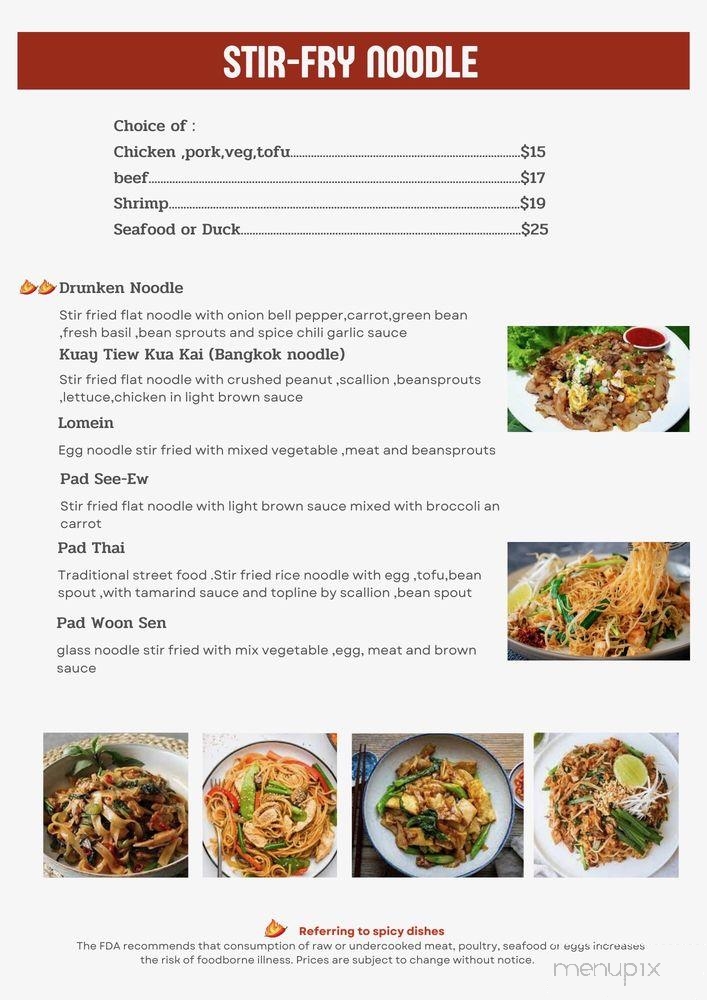 Boon Chu - Royersford, PA menu_pic
