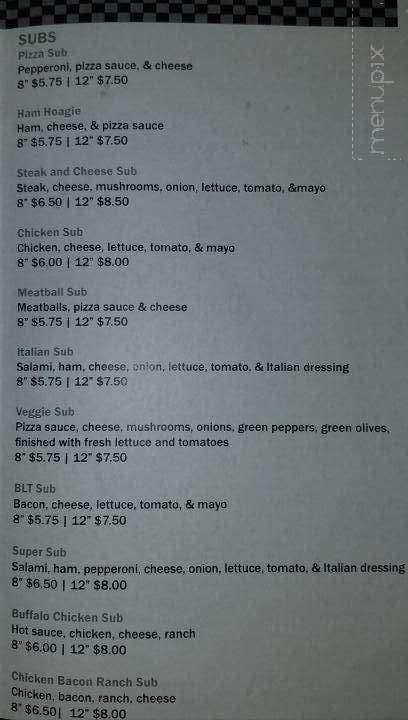Jac N Do's Pizza - Russells Point, OH menu_pic