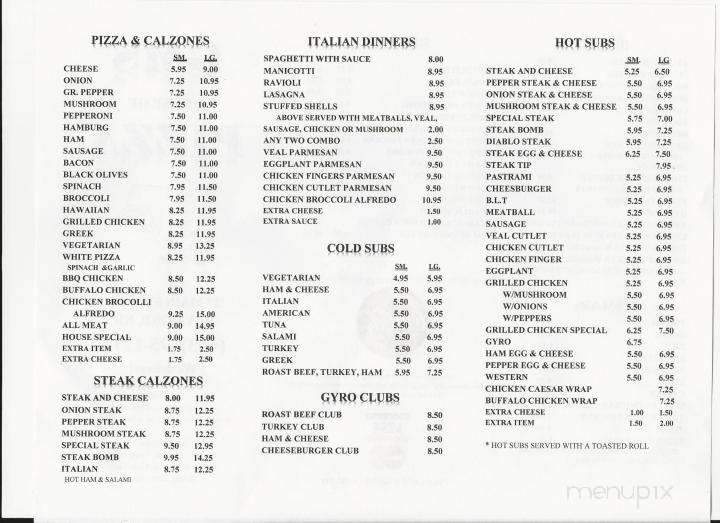 GMS Pizza - Raymond, NH menu_pic