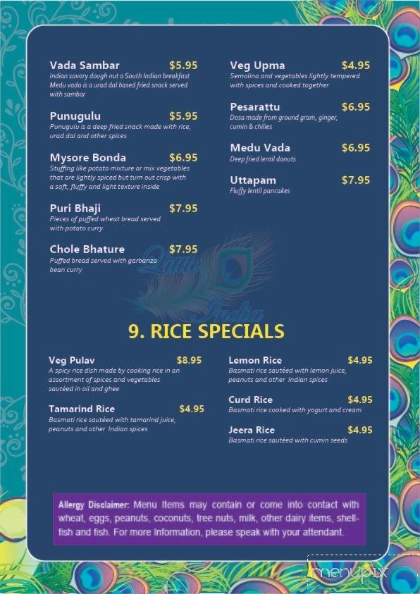 Little India Monroe - Monroe, LA menu_pic