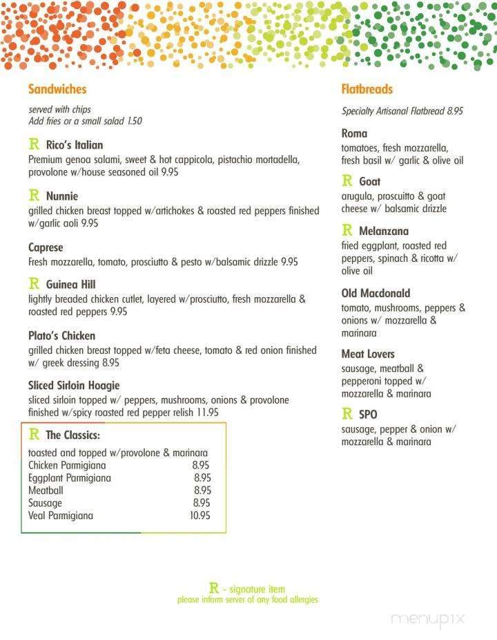 Rico Figs - Hampton, NH menu_pic
