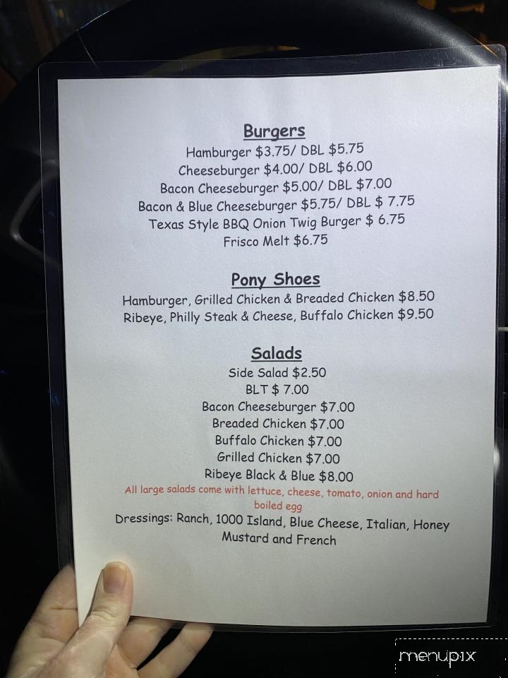 One More Bar & Grill - Stonington, IL menu_pic