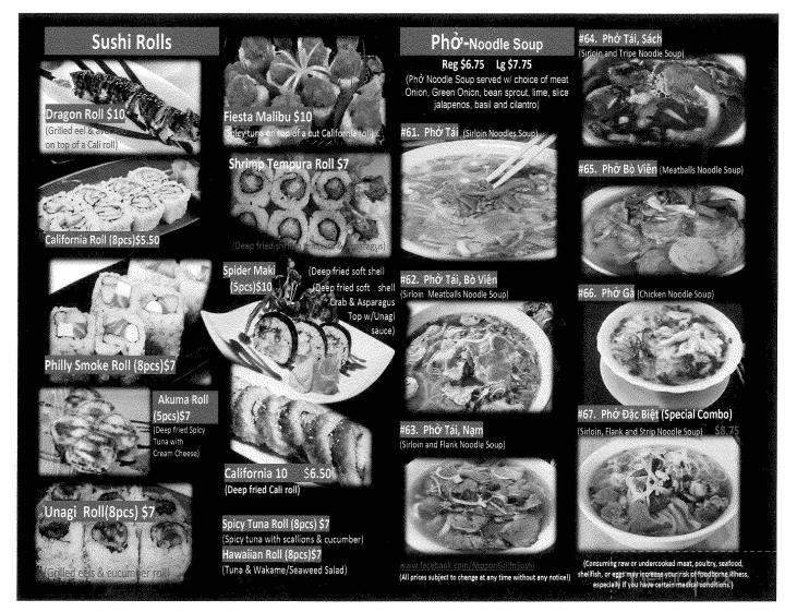 Nippon Grill Sushi - Maize, KS menu_pic