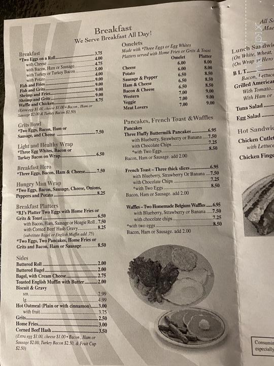 The Grand Cafe - Gainesville, FL menu_pic